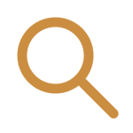 Bargerstock Construction magnifying glass icon