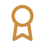 Bargerstock Construction skilled trade medal icon
